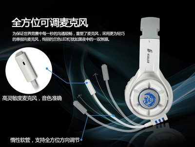 【声丽G4 史前鳄 头戴式电脑耳机 专业游戏耳机/耳麦 星辰推荐】价格,厂家,图片,耳机,广州喻音数码科技-